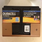  Duracell DA72 Advanced Car Battery (100) Duracell Taxi
