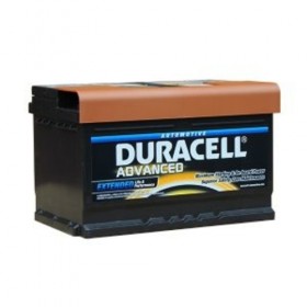  Duracell DA72 Advanced Car Battery (100) Duracell Taxi