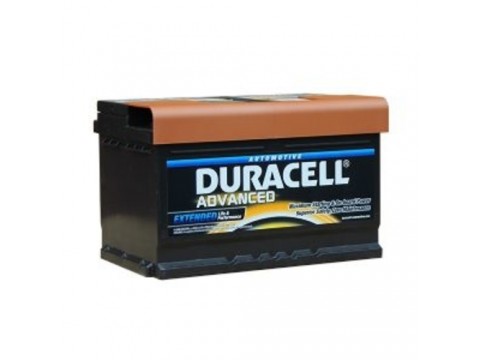  Duracell DA72 Advanced Car Battery (100) Duracell Taxi
