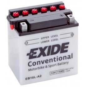 Exide EB10L-A2 12v 10Ah Wet Motorcycle Battery Exide Motorcycle