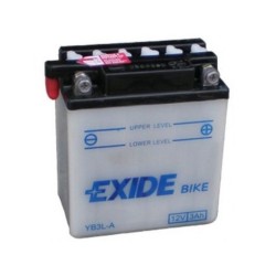 Exide EB3L-A 12v 3Ah Wet Motorcycle Battery Exide Motorcycle