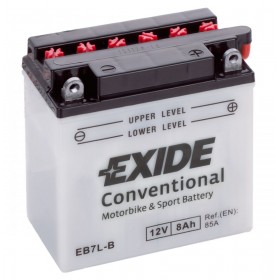 Exide EB7L-B 12v 8Ah Wet Motorcycle Battery Exide Motorcycle