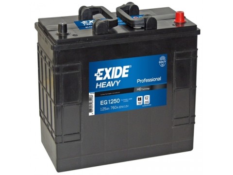 Exide EG1250 12v 125Ah 760CCA Commercial Battery (655) Exide Commercial