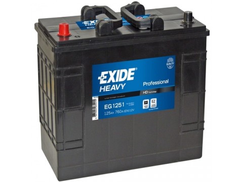 Exide EG1251 12v 125Ah 760CCA Commercial Battery Exide Commercial