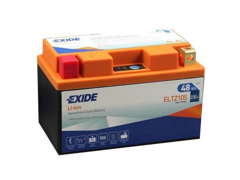 Exide ELTZ10S 12V 48Wh Lithium Motorcycle Battery