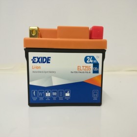 Exide ELTZ5S 12V 24Wh Lithium Motorcycle Battery 