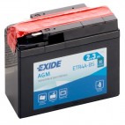 Exide ETR4A-BS 12v 2.3Ah AGM Motorcycle Battery Exide Motorcycle Exide ETR4A-BS 12v 2.3Ah AGM Motorcycle Battery Exide Motorcycle
