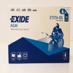 Exide ETX7A-BS 12v 6Ah AGM Motorcycle Battery Exide Motorcycle (ETX7A-BS)