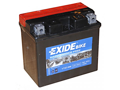 Exide ETZ7S-BS 12v 6Ah AGM Motorcycle Battery Exide Motorcycle Exide ETZ7S-BS 12v 6Ah AGM Motorcycle Battery Exide Motorcycle