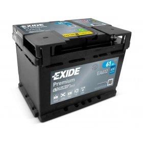 Exide EA612 Premium 075 Car Battery