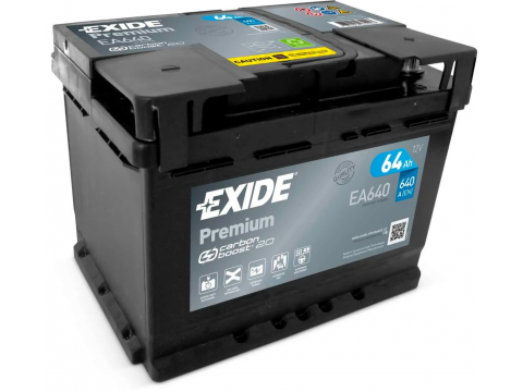 Exide EA640 Premium 027 Car Battery Exide EA640 Premium 027 Car Battery
