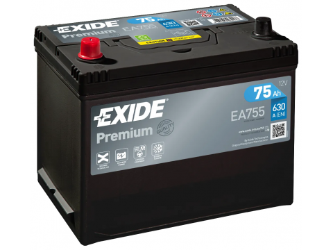 Exide EA755 Premium 069 Car Battery 031 Exide EA755 Premium 069 Car Battery 031