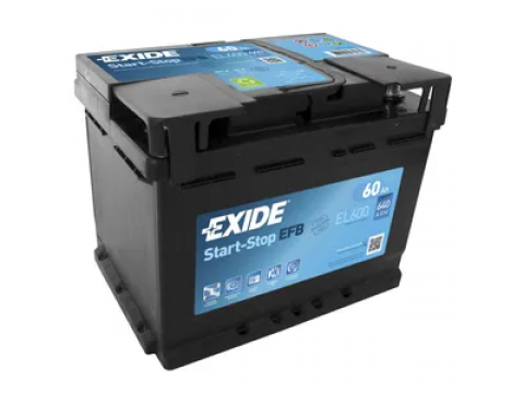 Exide EL600 Stop Start Car Battery 027EFB Exide EL600 Stop Start Car Battery 027EFB