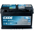 Exide EL700 Stop/Start 096EFB Car Battery Exide EL700 Stop/Start 096EFB Car Battery