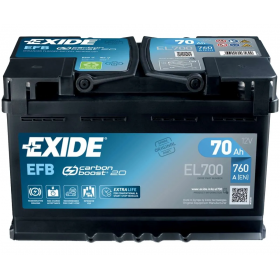 Exide EL700 Stop/Start 096EFB Car Battery