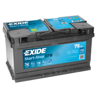 EXIDE EL752 110EFB CAR BATTERY