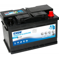 Exide EP600 Dual Purpose AGM Marine Leisure Battery 
