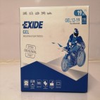 Exide Gel 12-19 12v 19Ah Motorcycle Gel Battery (YT19BL-BS) (12-19) Exide Motorcycle Exide Gel 12-19 12v 19Ah Motorcycle Gel Battery (YT19BL-BS) (12-19) Exide Motorcycle