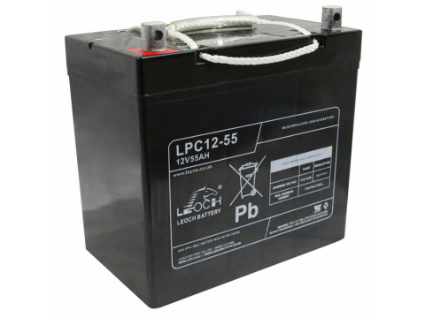 Leoch LPC12-55 Mobility Battery (12V 55AH) (55-12) Leoch Golf Buggy Leoch LPC12-55 Mobility Battery (12V 55AH) (55-12) Leoch Golf Buggy