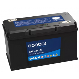 ECOBAT EBL100 12V 100AH BLUETOOTH LITHIUM BATTERY