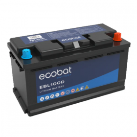 ECOBAT EBL100D 12V 100AH LITHIUM BATTERY