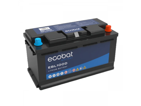 ECOBAT EBL100D 12V 100AH LITHIUM BATTERY ECOBAT EBL100D 12V 100AH LITHIUM BATTERY
