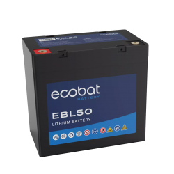 ECOBAT EBL50 12V 50AH LITHIUM BATTERY