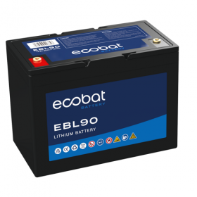 ECOBAT EBL90 12V 90AH LITHIUM BATTERY