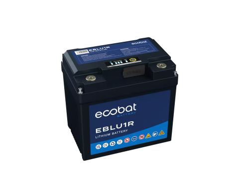 ECOBAT EBLU1R 12V 48AH LITHIUM BLUETOOTH BATTERY ECOBAT EBLU1R 12V 48AH LITHIUM BLUETOOTH BATTERY
