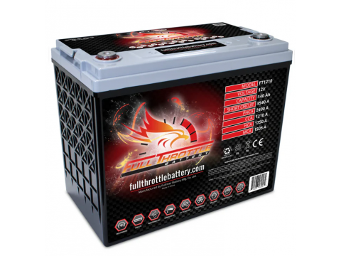 FULL THROTTLE FT1210 140AH AGM BATTERY FULL THROTTLE FT1210 140AH AGM BATTERY