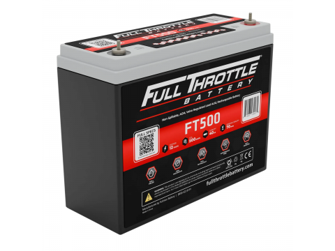 FULL THROTTLE FT500 40AH AGM 068513 BATTERY FULL THROTTLE FT500 40AH AGM 068513 BATTERY