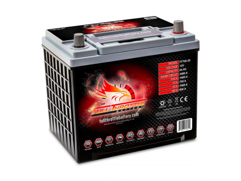 FULL THROTTLE FT750-35 64AH AGM BATTERY FULL THROTTLE FT750-35 64AH AGM BATTERY