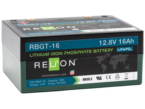 Leoch Lithium RBGT16 12v 16AH Golf Trolley Battery Leoch Lithium RBGT16 12v 16AH Golf Trolley Battery