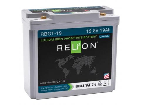 LITHIUM 12V 19AH RBGT19 GOLF TROLLEY BATTERY 12-22 LITHIUM 12V 19AH RBGT19 GOLF TROLLEY BATTERY 12-22