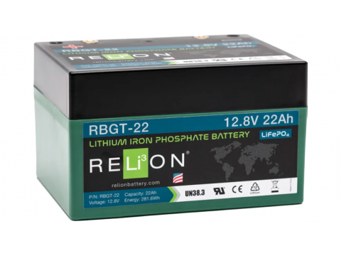 Leoch Lithium 12v 22AH RBGT22 Golf Trolley Battery Leoch Lithium 12v 22AH RBGT22 Golf Trolley Battery
