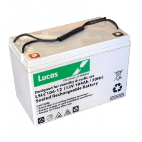 Lucas LSLC104-12 AGM VRLA Mobility Battery