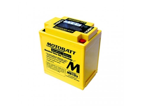 Motobatt MB10U 12V 14Ah Motorcycle Battery 