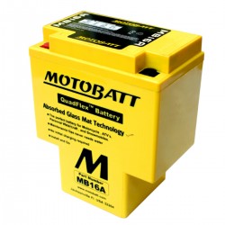 Motobatt MB16A 12V 19Ah Motorcycle Battery 