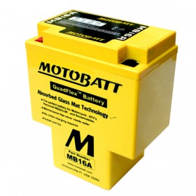 Motobatt MB16A 12V 19Ah Motorcycle Battery 
