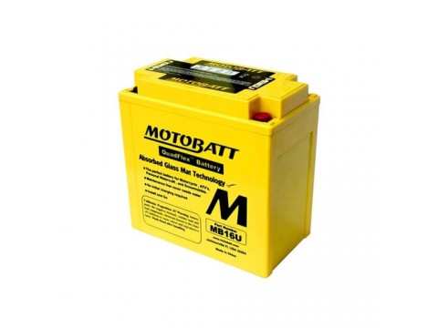 Motobatt MB16U 12V 20Ah Motorcycle Battery Motobatt MB16U 12V 20Ah Motorcycle Battery