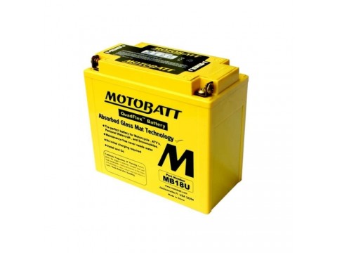 Motobatt MB18U 12V 22Ah Motorcycle Battery 