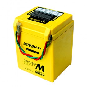 Motobatt MB2.5U 12V 2Ah Motorcycle Battery 