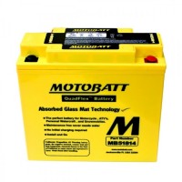   Motobatt MB51814 12V 22Ah Motorcycle Battery 