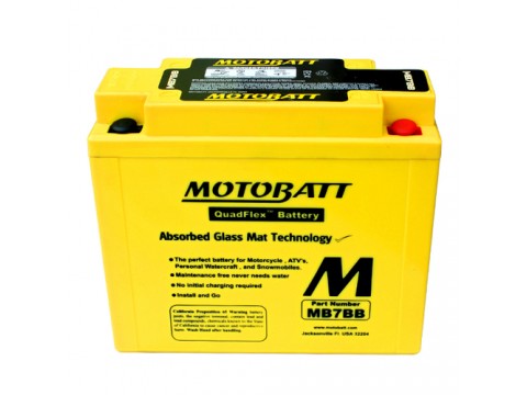 Motobatt MB7BB 12V 9Ah Motorcycle Battery Motobatt MB7BB 12V 9Ah Motorcycle Battery