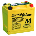 Motobatt MBTX12U 12V 14Ah Motorcycle Battery  