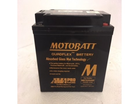 Motobatt MBTX20UHD 12V 21Ah Motorcycle Battery Motobatt MBTX20UHD 12V 21Ah Motorcycle Battery