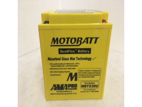 Motobatt MBTX30U 12V 32Ah Motorcycle Battery Motobatt MBTX30U 12V 32Ah Motorcycle Battery