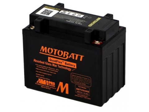 Motobatt MBTX9UHD 12V 10Ah Motorcycle Battery Motobatt MBTX9UHD 12V 10Ah Motorcycle Battery
