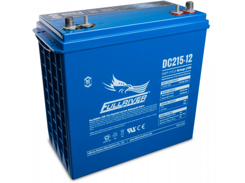 FULLRIVER DC215-12 12V 215AH DEEP CYCLE AGM BATTERY FULLRIVER DC215-12 12V 215AH DEEP CYCLE AGM BATTERY