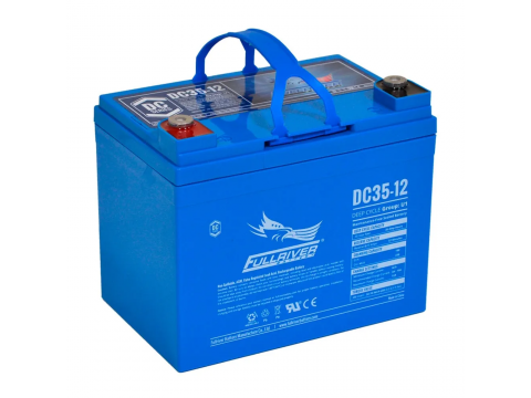 FULLRIVER DC35-12 12V 35AH DEEP CYCLE 068309 AGM BATTERY FULLRIVER DC35-12 12V 35AH DEEP CYCLE 068309 AGM BATTERY